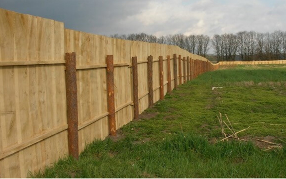 забор из профлиста